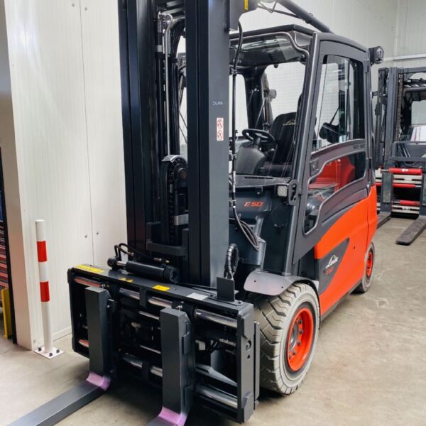 Linde E 50 HL-01/600 Kabine Triplex
